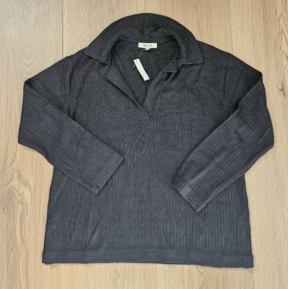 Madewell Polo Collar Sweater